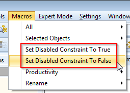 Set Disabled Foreign Key Constraint