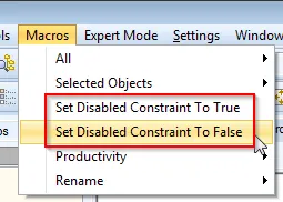 Set Disabled Foreign Key Constraint