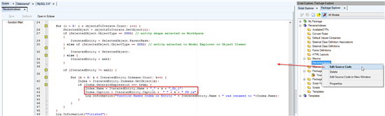 Rename Function Based Indexes Instructions