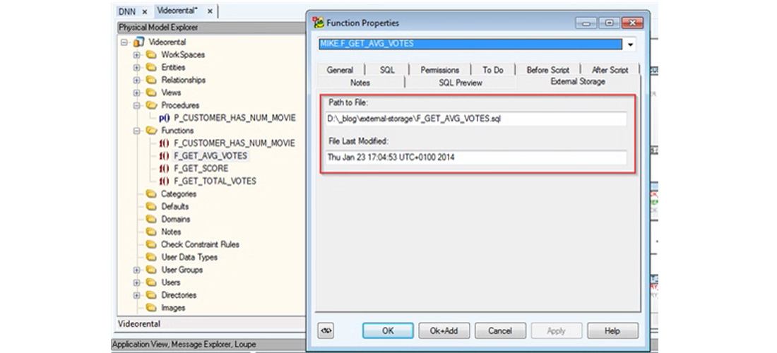 External Storage for Stored Procedures and Functions - Toad World